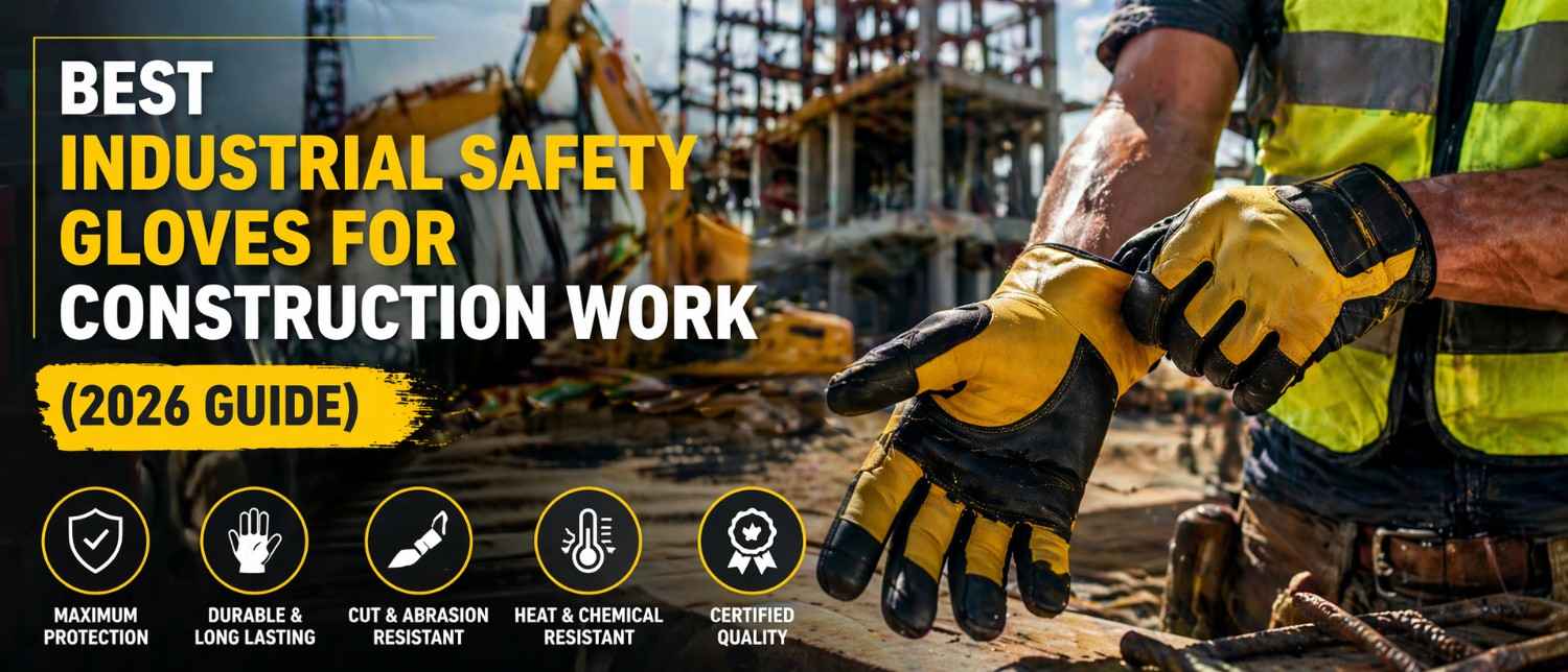 Best Industrial Safety Gloves for Construction Work (2026 Guide)